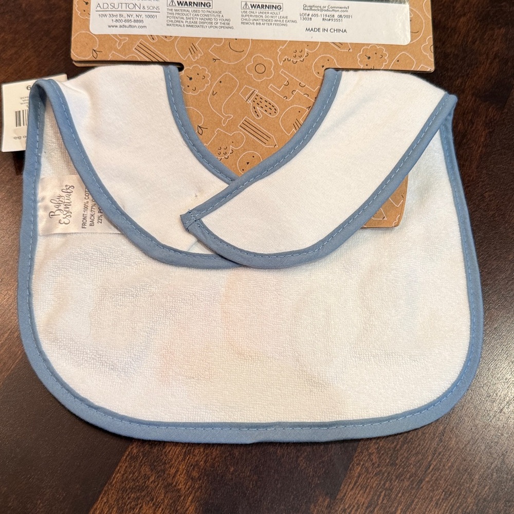 Baby Essentials Colorful 'My First Rodeo' Bib and Socks Set - Picture 4 of 6